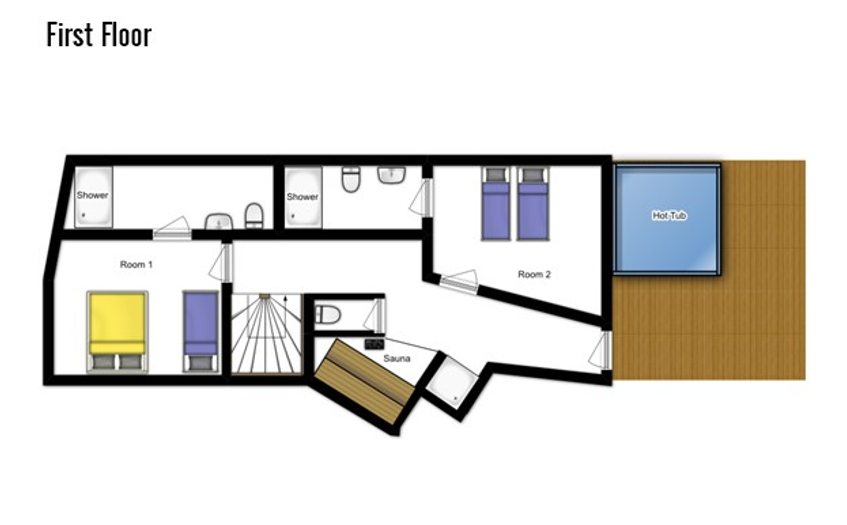 Chalet Samuel Courchevel Floor Plan 3